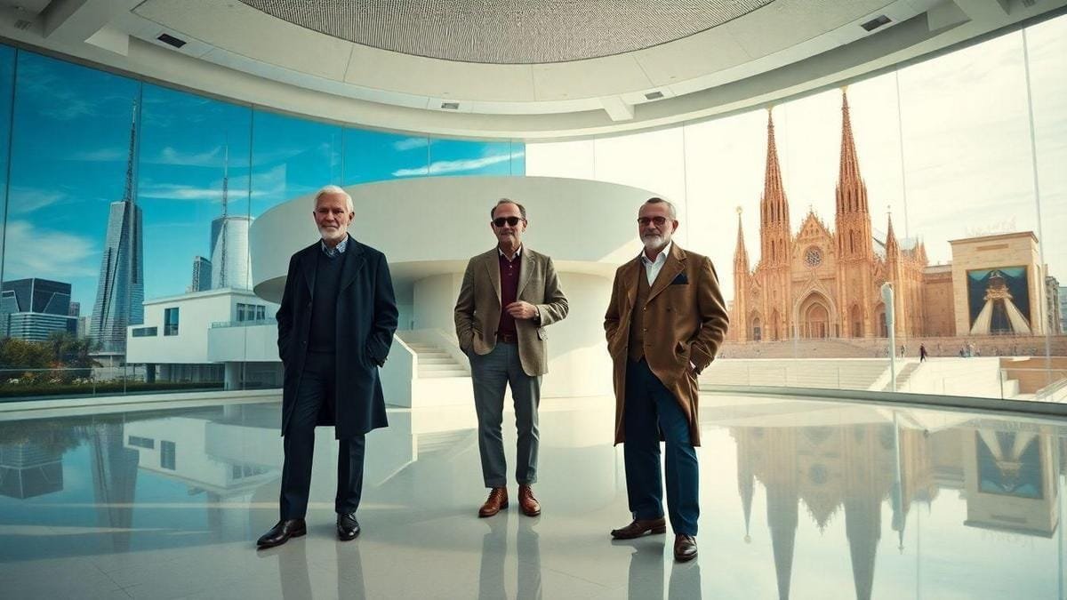 A História de Vida dos Arquitetos Famosos