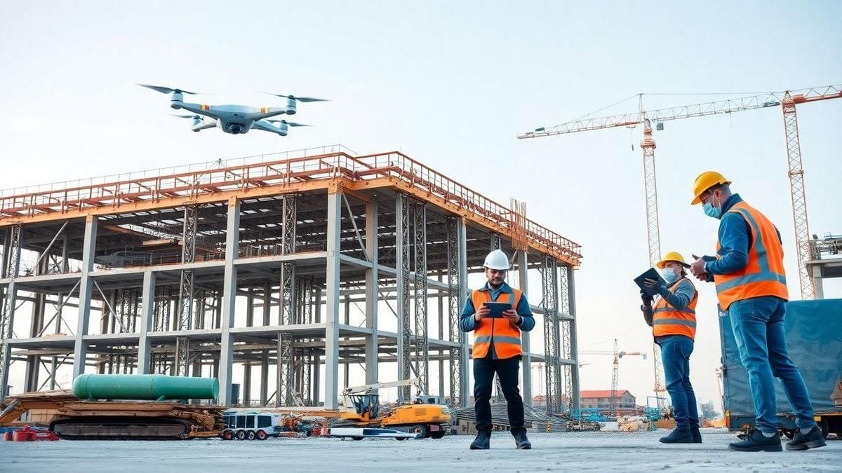 A importância da automação na construção