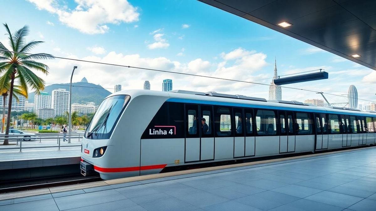 A Linha 4 do Metrô do Rio de Janeiro e Inovações em Transporte