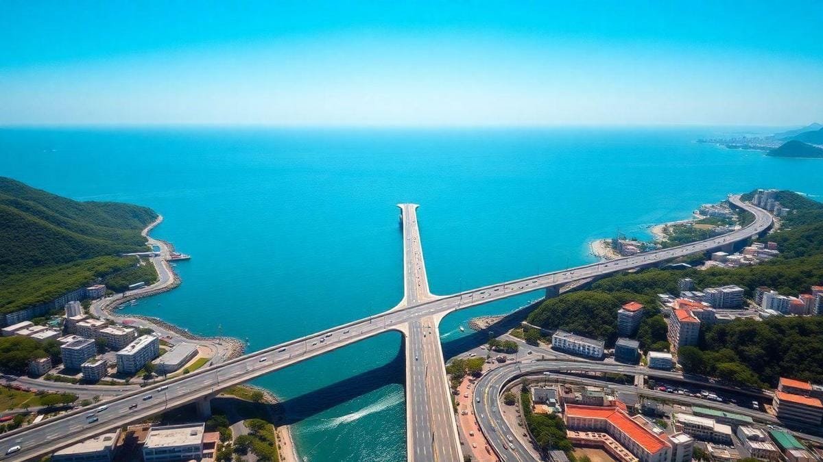 A Ponte Rio-Niterói: Um Exemplo de Planejamento Urbano e Obras de Infraestrutura no Brasil