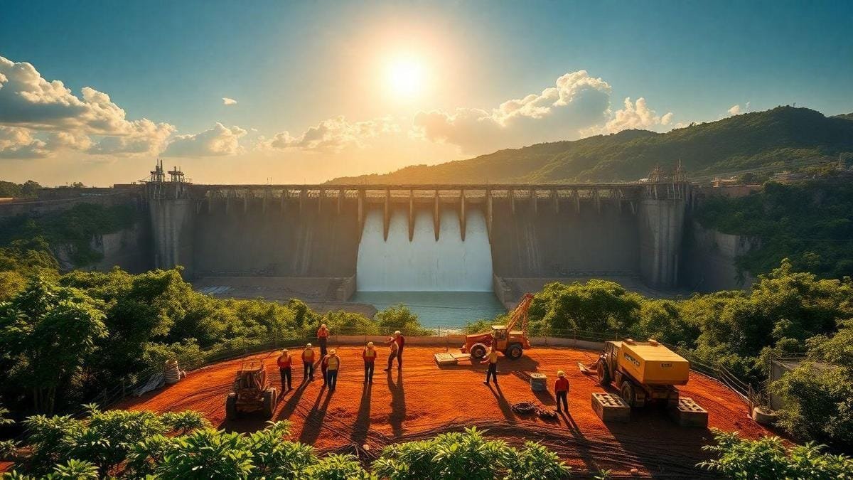 A Usina Hidrelétrica de Belo Monte: Comparação de Métodos Construtivos