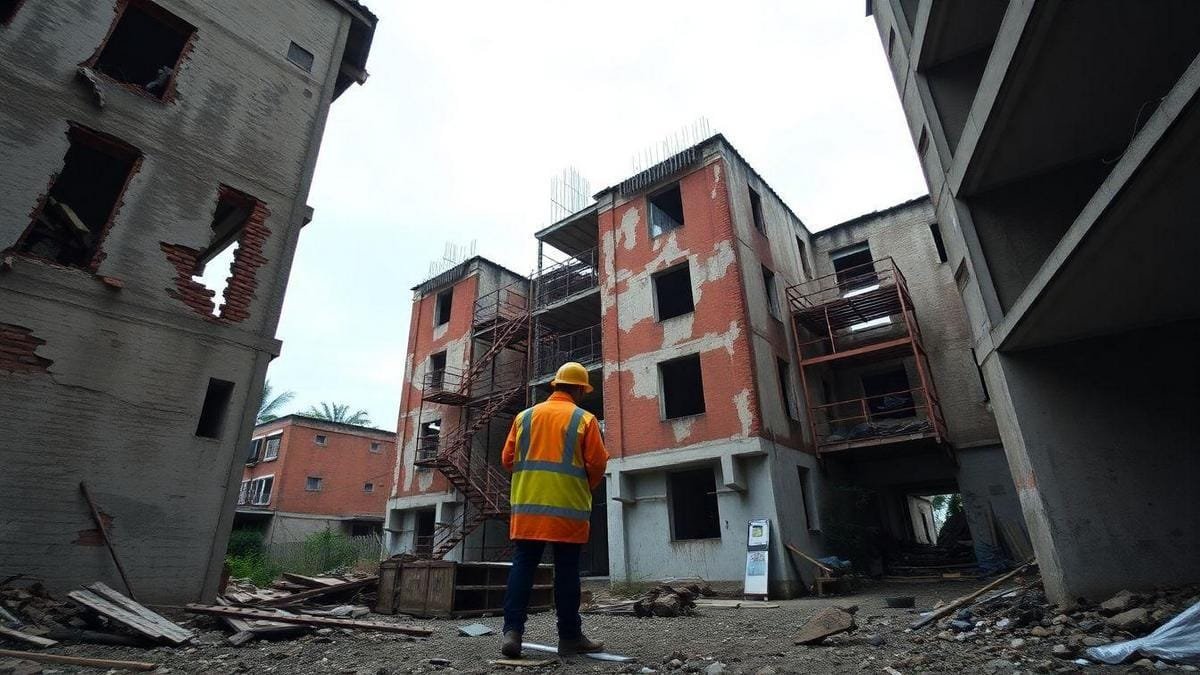 Análise das Causas de Desabamentos em Obras Mal Planejadas