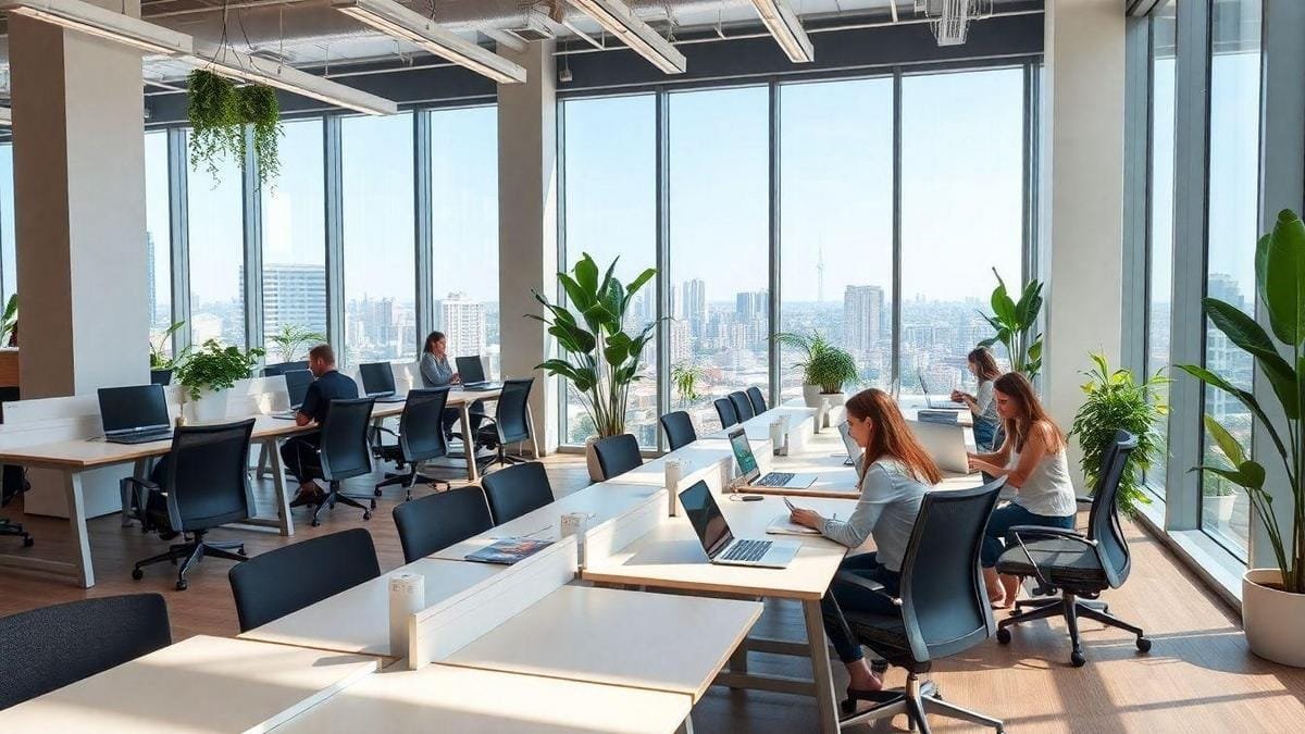 Análise do Mercado de Escritórios Flexíveis