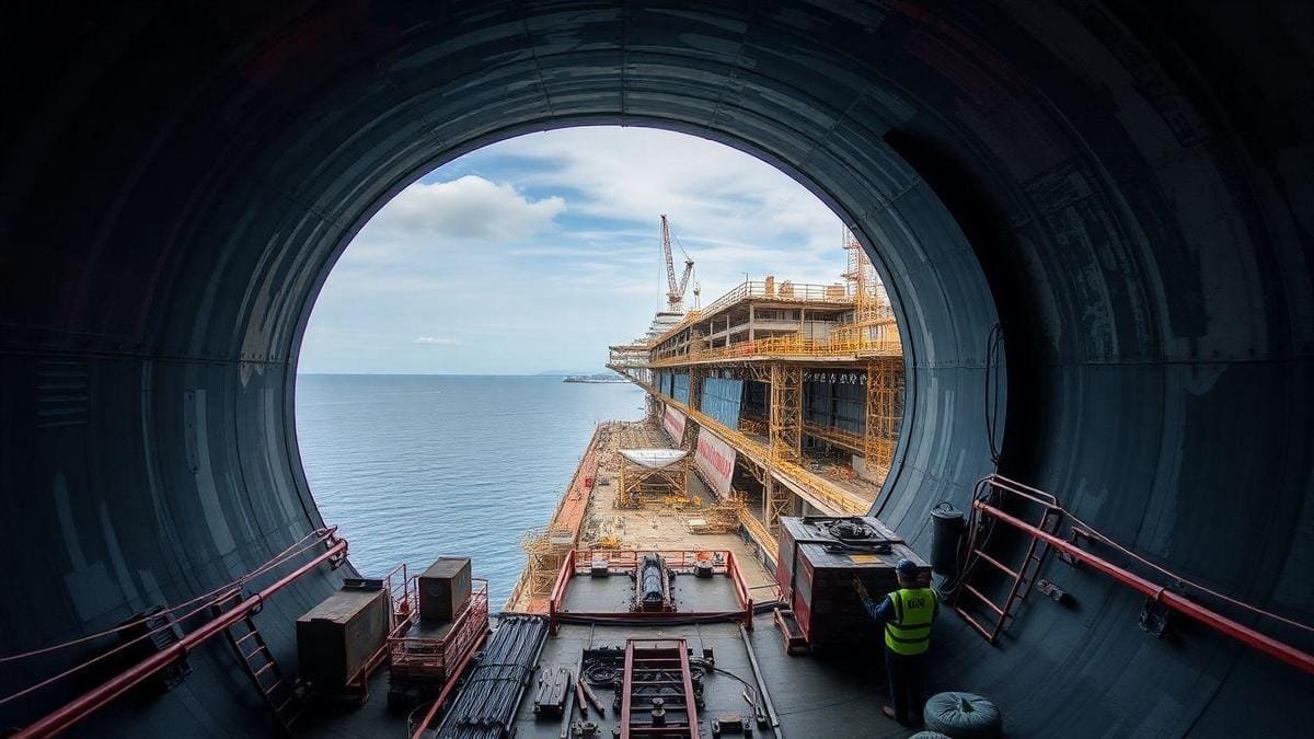 Andamento do Projeto do Túnel da Mancha