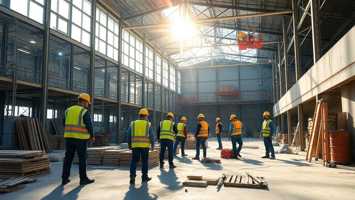 Aumentar a produtividade dos pedreiros em obra