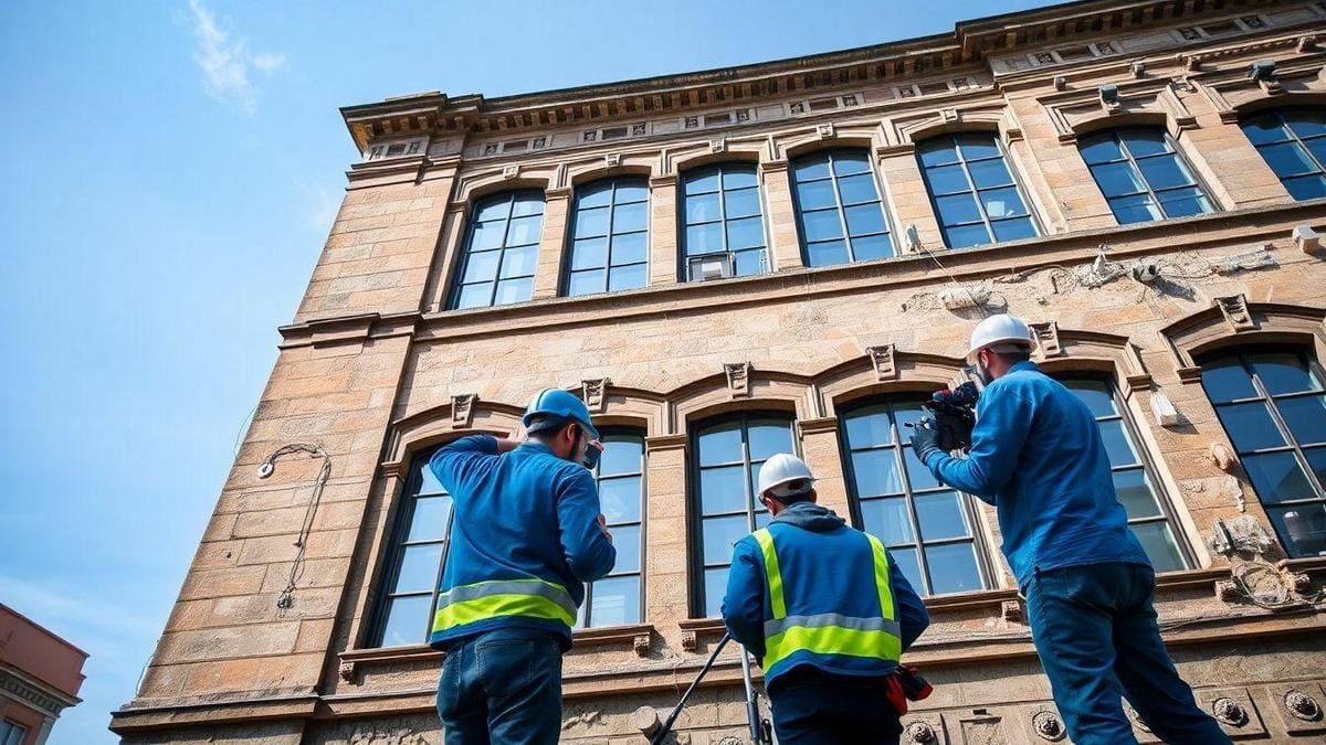 Avaliação de riscos em edifícios antigos