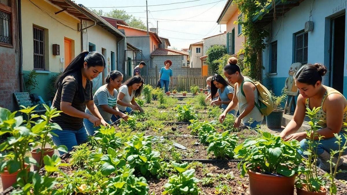 Colaboração Comunitária e Desenvolvimento Local
