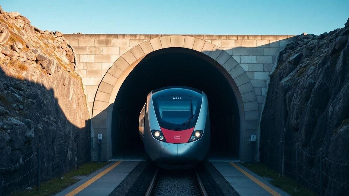 Como o Eurotunel mudou o transporte
