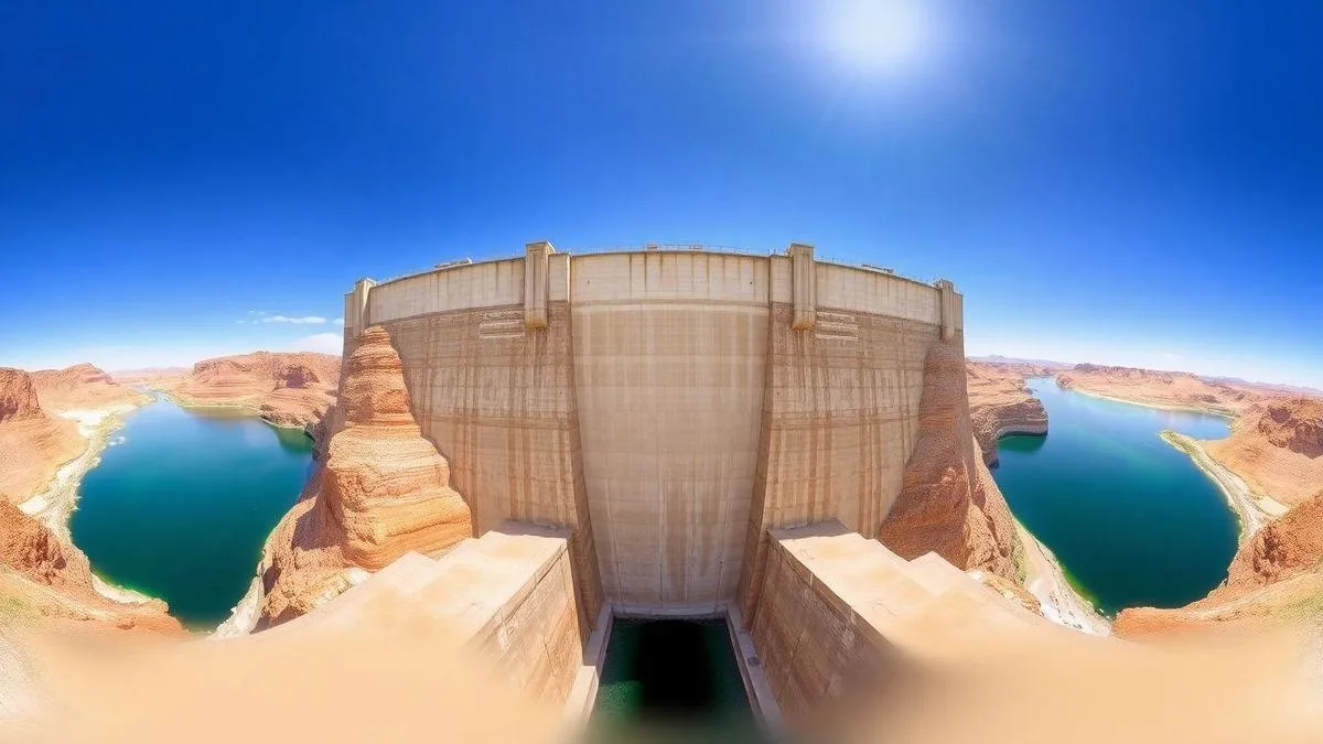 Comparação de Barragens: Onde a Barragem Hoover Se Encaixa
