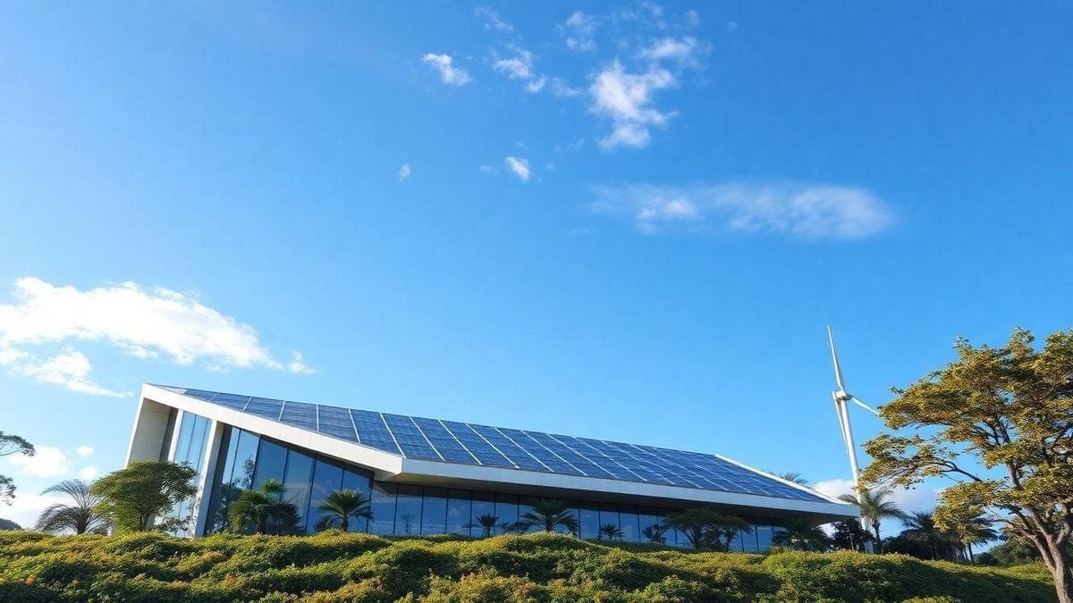 Construção sustentável e tecnologia