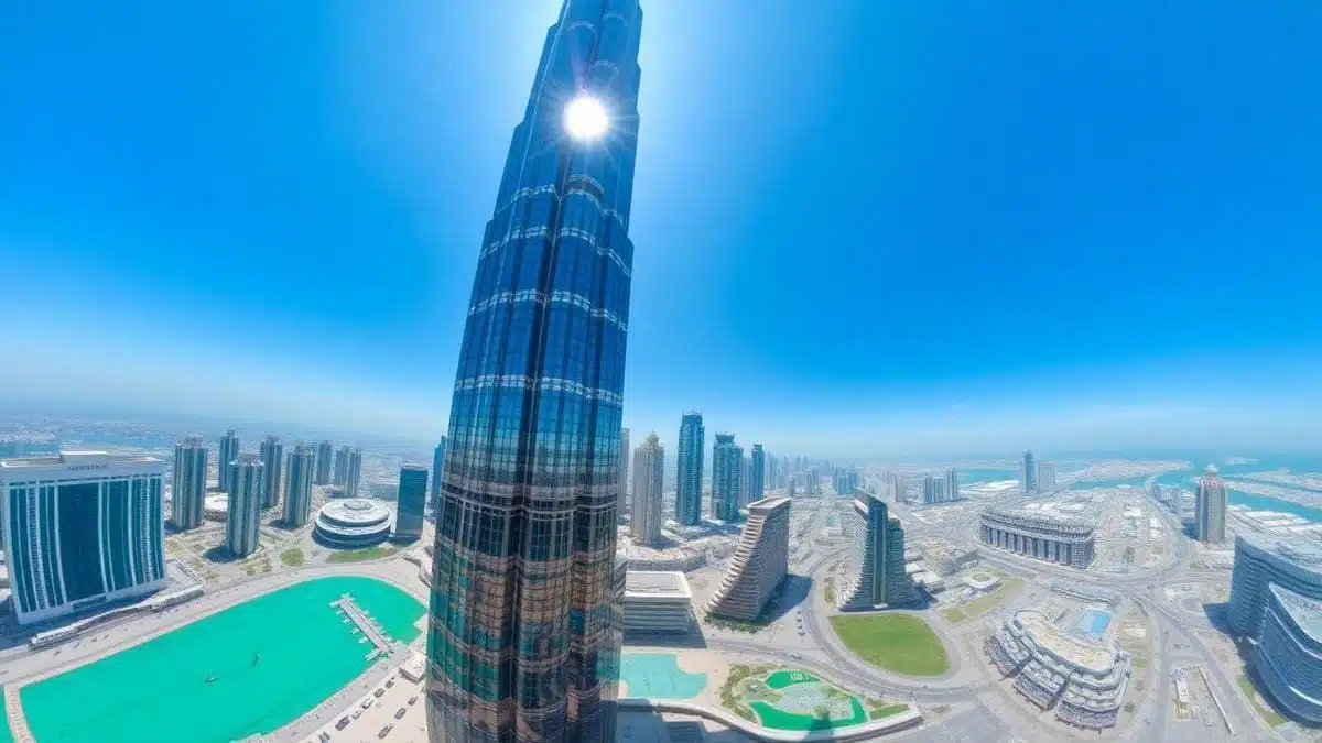 Custo e tempo da construção da Torre Burj Khalifa e suas características