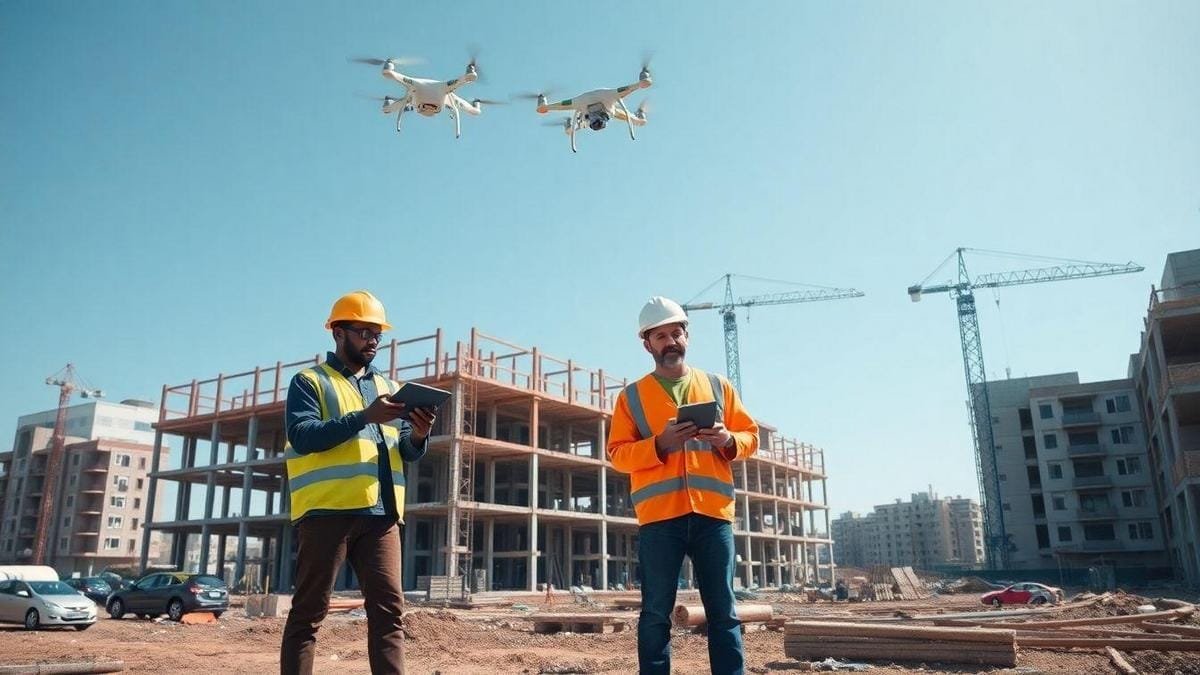 Eficiência na construção com ferramentas digitais