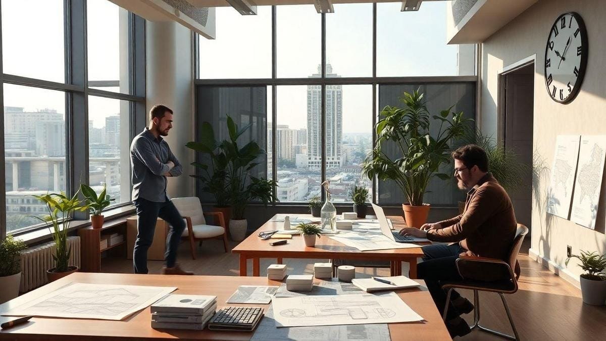 Estresse profissional na vida de arquitetos famosos