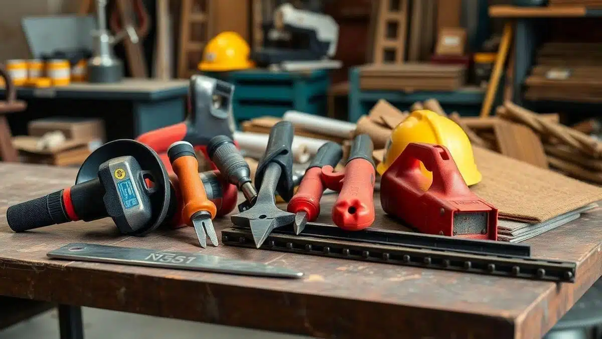 Ferramentas essenciais para pedreiros e o mercado de trabalho