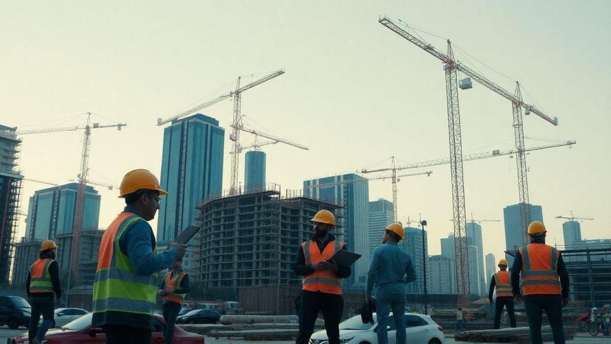 Futuro do mercado de trabalho para pedreiros
