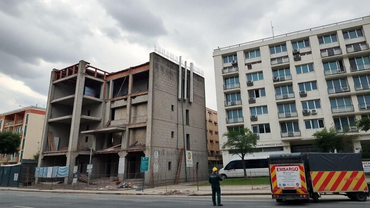 Impactos legais da construção ilegal