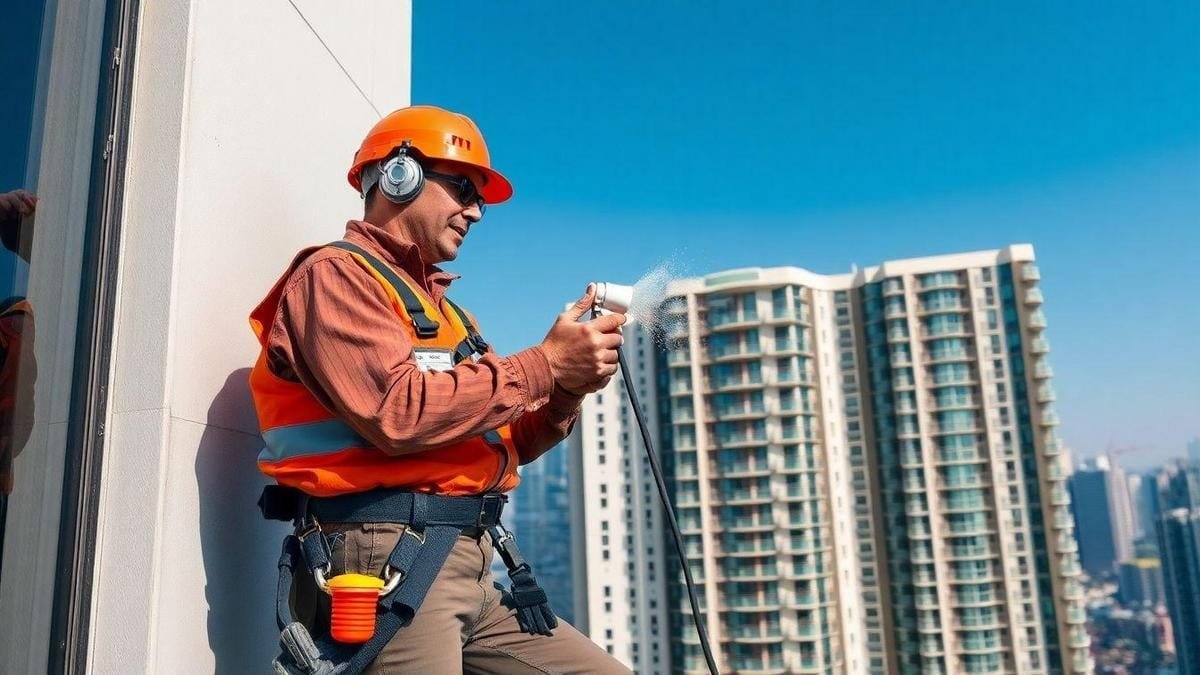Manutenção de impermeabilização em edifícios