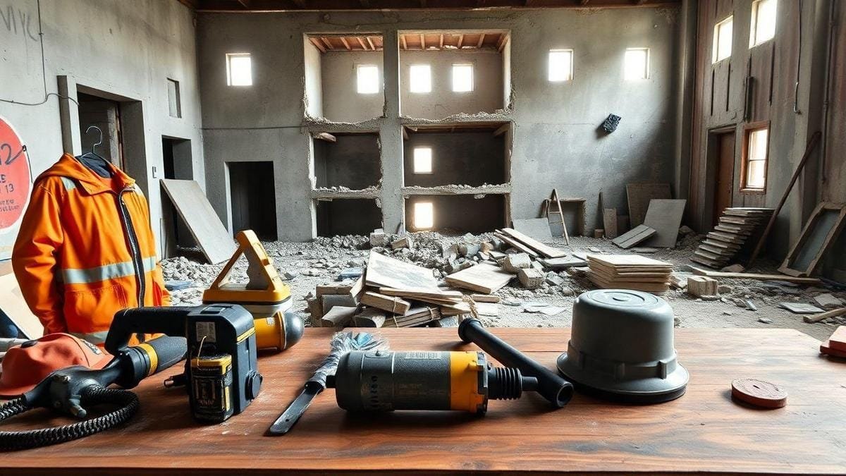 Materiais Necessários para Demolição Controlada