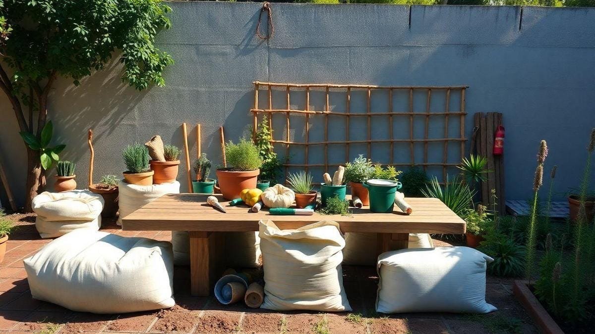 Materiais Necessários para Jardinagem em Obra