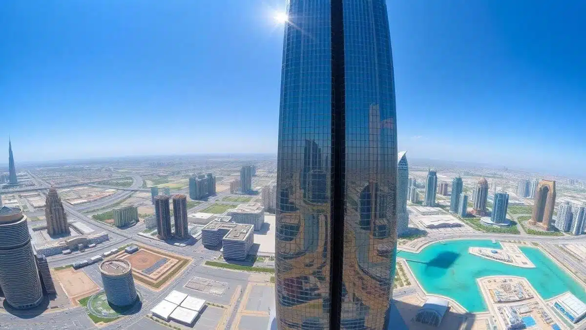 Materiais utilizados na Torre Burj Khalifa