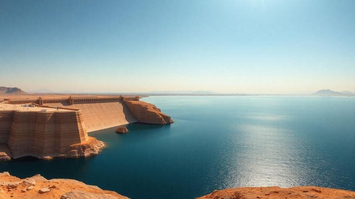 O que é a Barragem de Aswan?