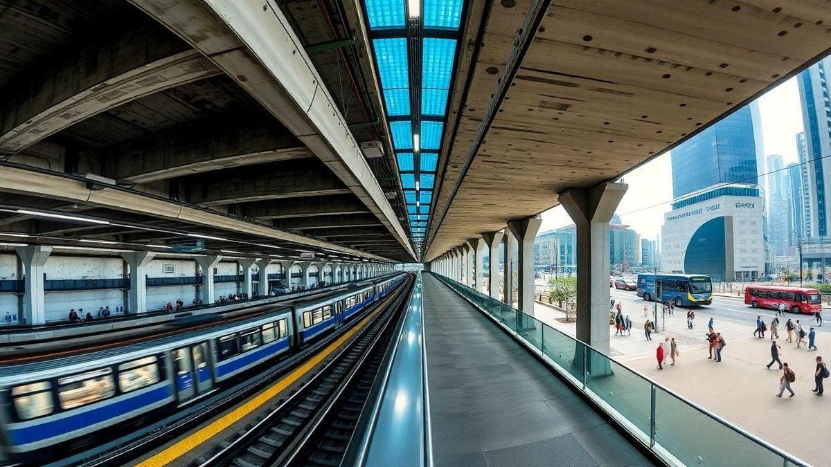 O que é o tamanho da obra do metrô em grandes metrópoles?