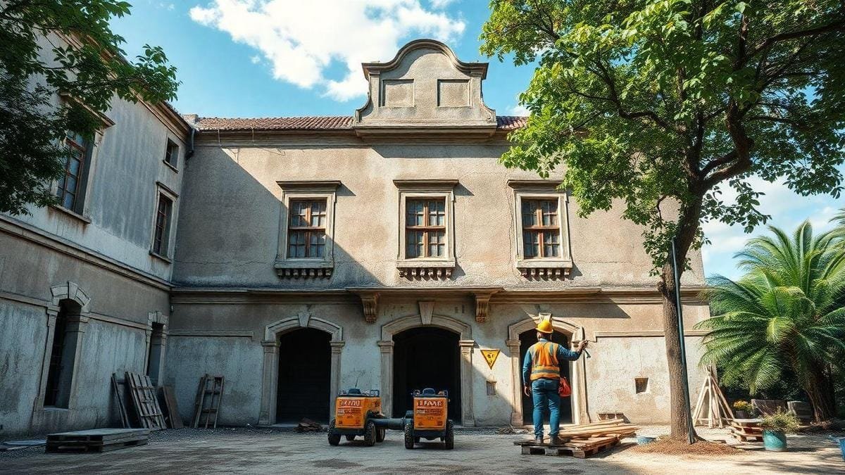 O que são problemas estruturais em edifícios antigos?