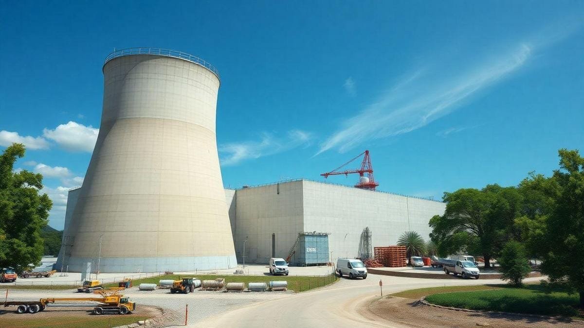 Prazos de construção da usina nuclear
