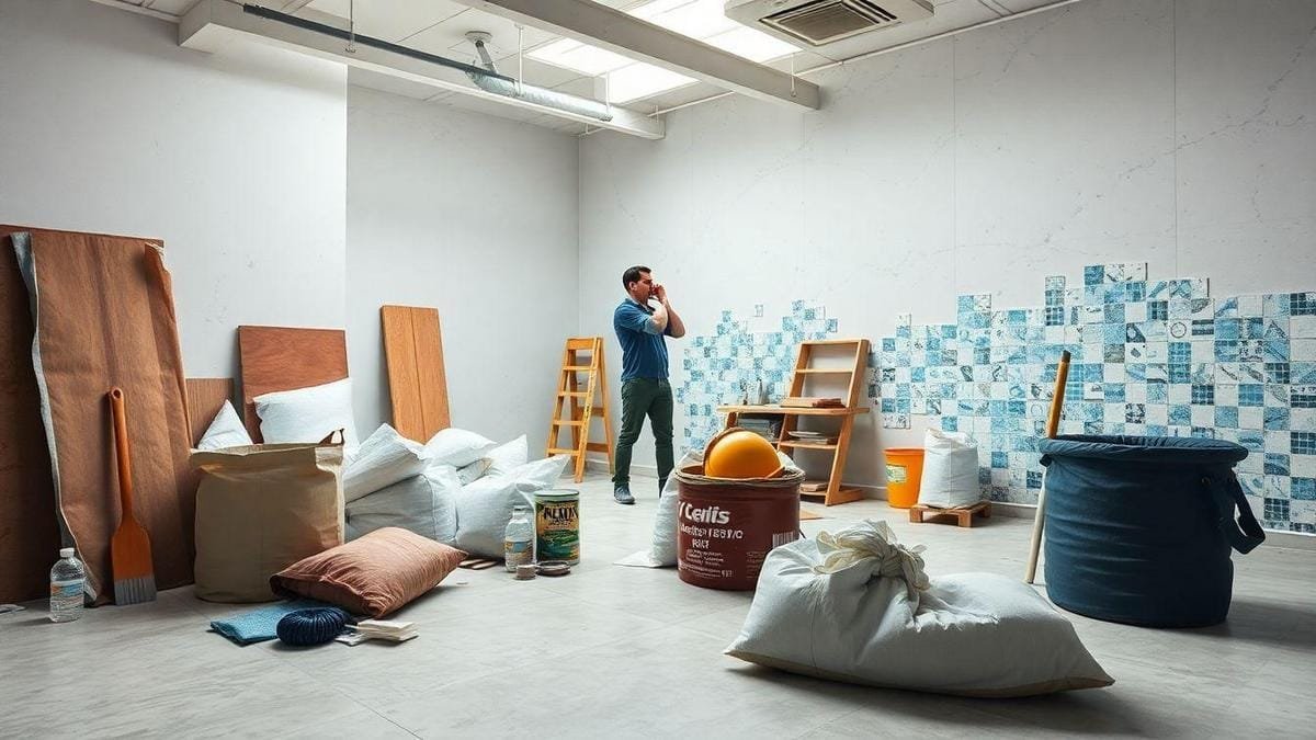 Preparação para Instalação de Pisos Cerâmicos