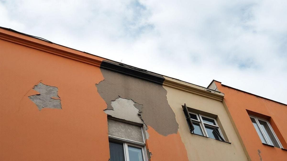 Sinais de problemas de impermeabilização em edifícios