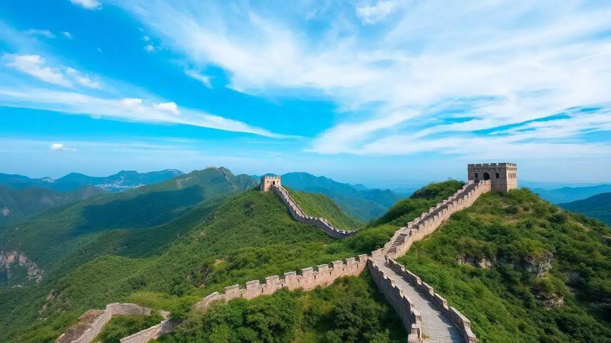 Tamanho Impressionante da Grande Muralla Tamanho Impressionante da Grande Muralla