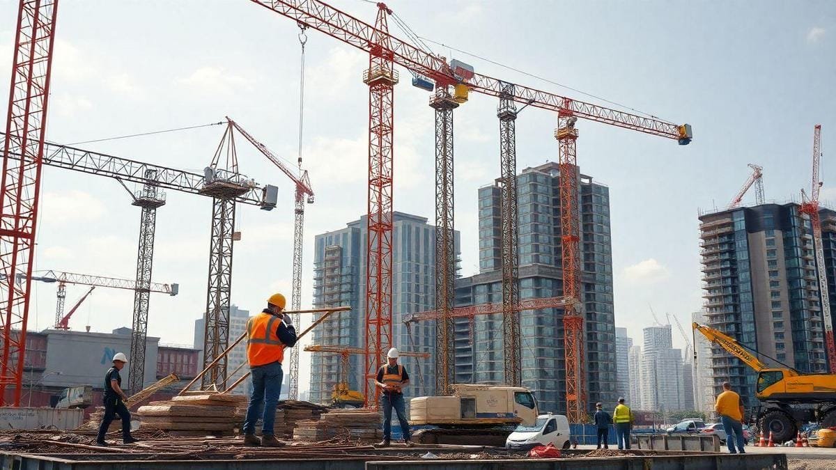 Tempo de construção das grandes obras