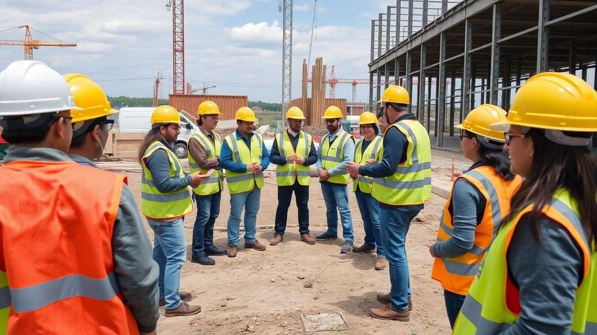 Treinamentos para Trabalhadores da Construção