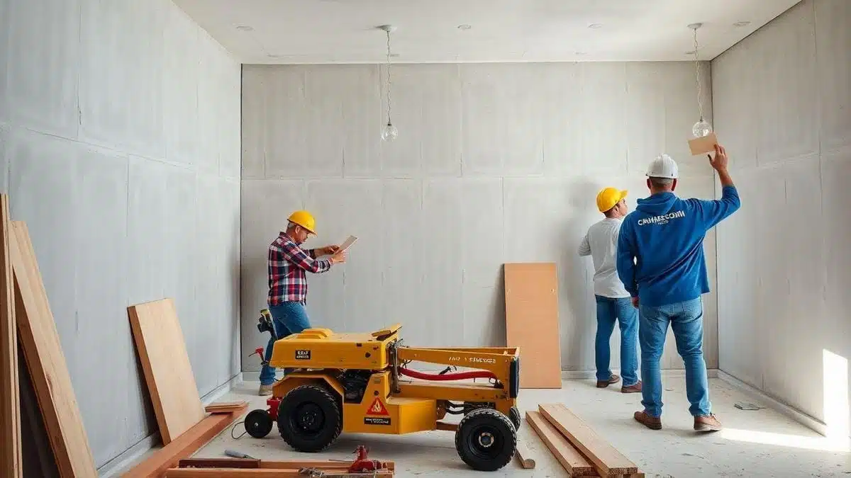 Vantagens do Drywall na Construção Vantagens do Drywall na Construção