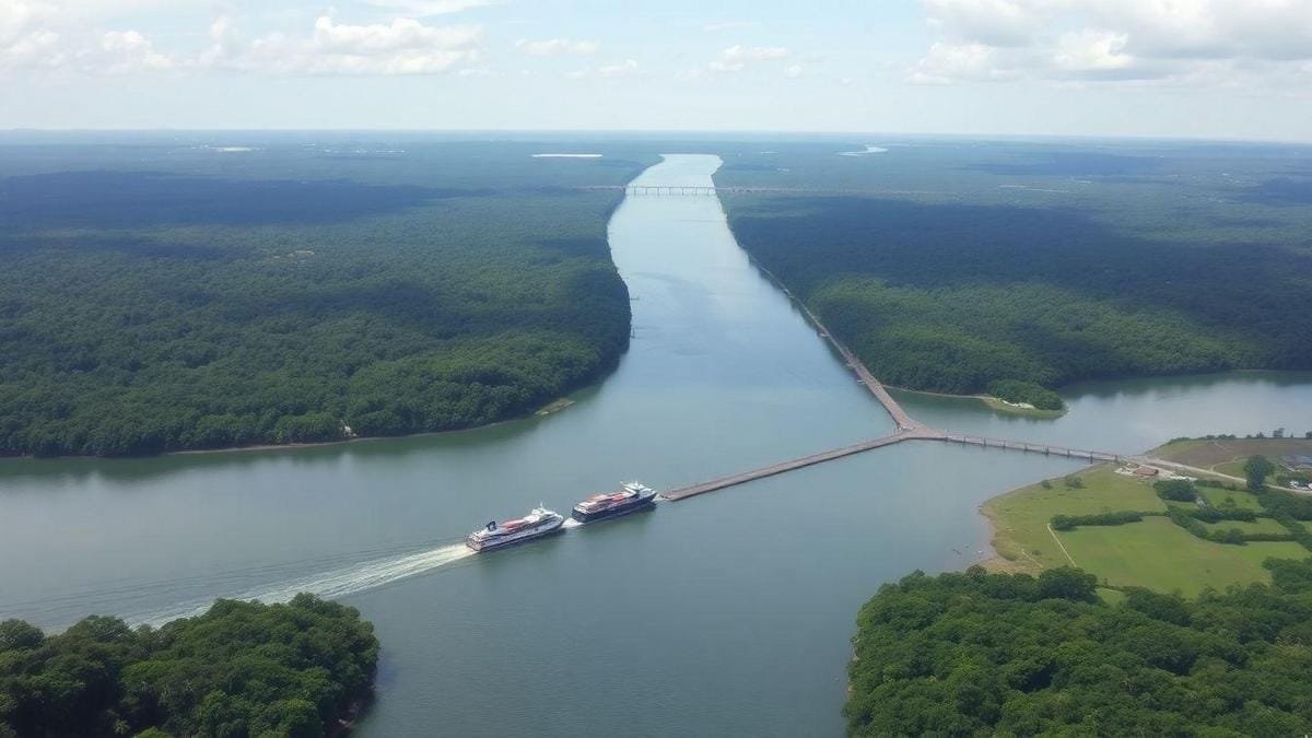 Análise do impacto ambiental do Canal do Panamá