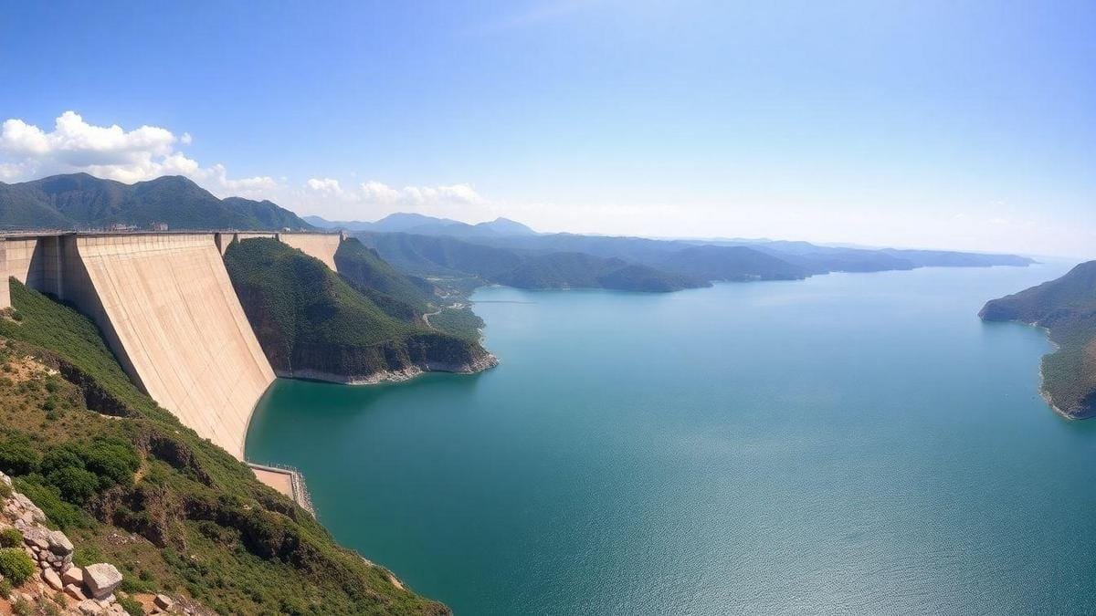 Dados históricos da Barragem de Itaipu