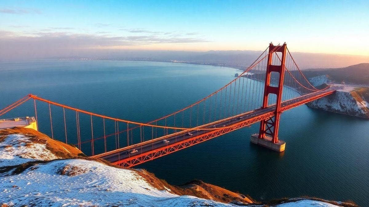 Desafios da construção da Ponte Golden Gate