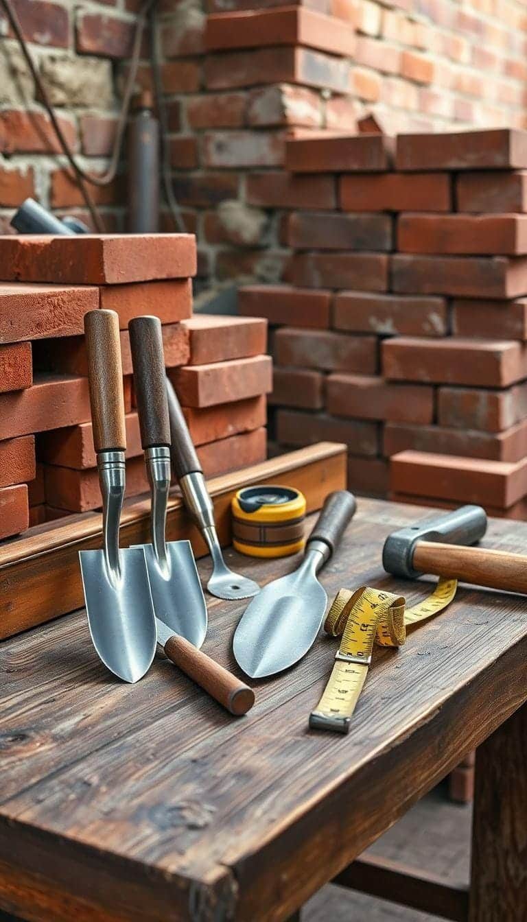 Descubra as Ferramentas Indispensáveis para Pedreiros que Brilham