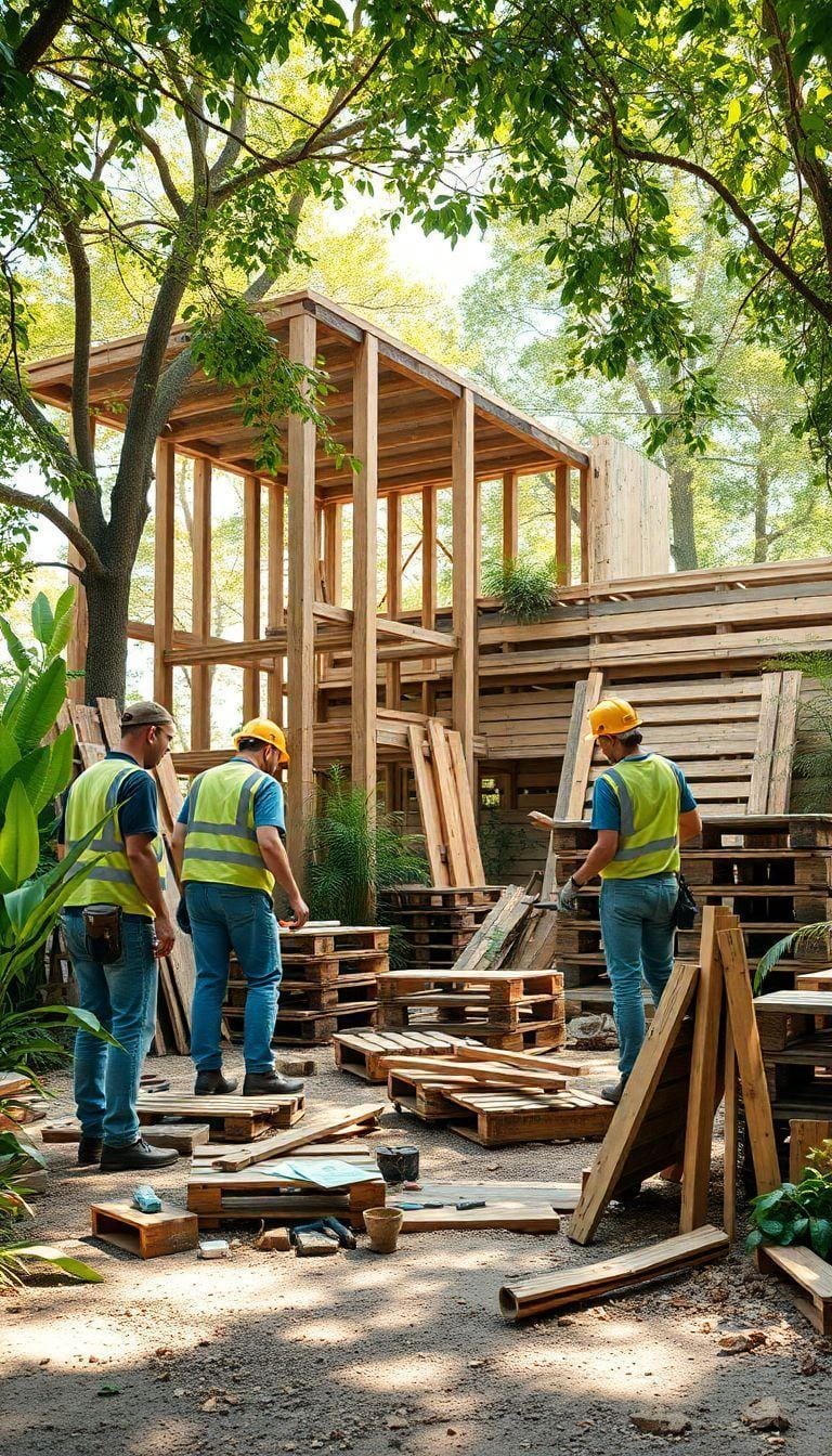 Descubra como reciclar materiais e construir de forma sustentável hoje!