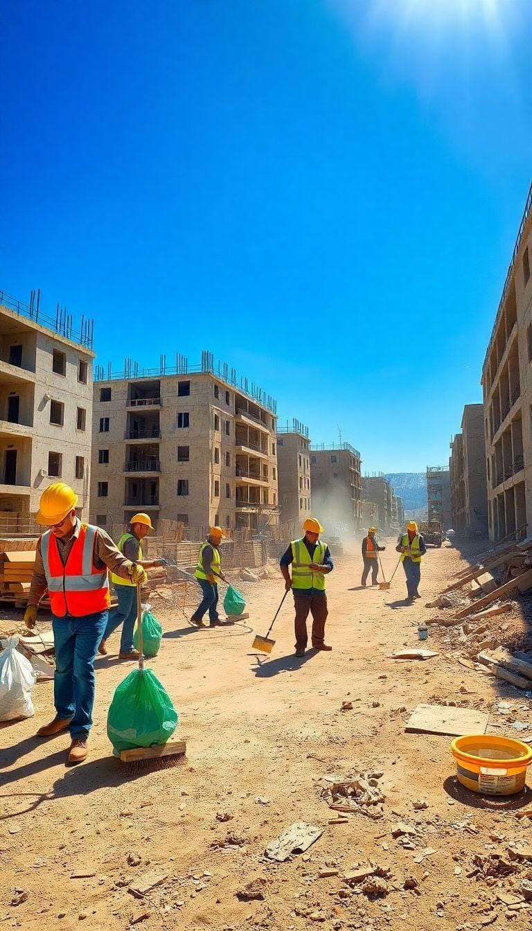 Descubra os Segredos para uma Limpeza de Obras Impecável e Rápida