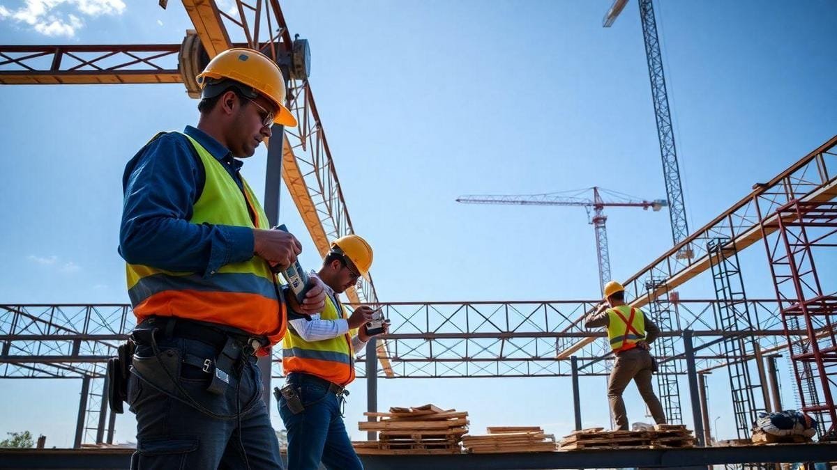 Eficiência na obra com ferramentas de medição