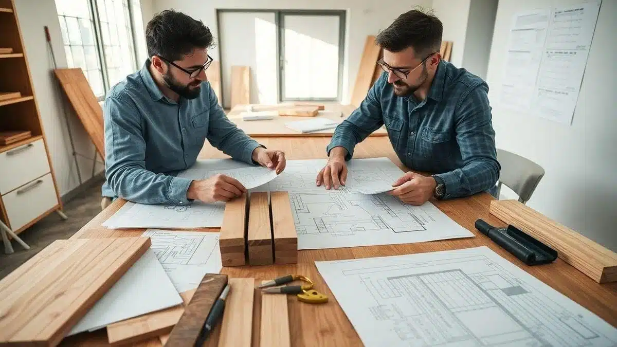 Etapas do planejamento de obra