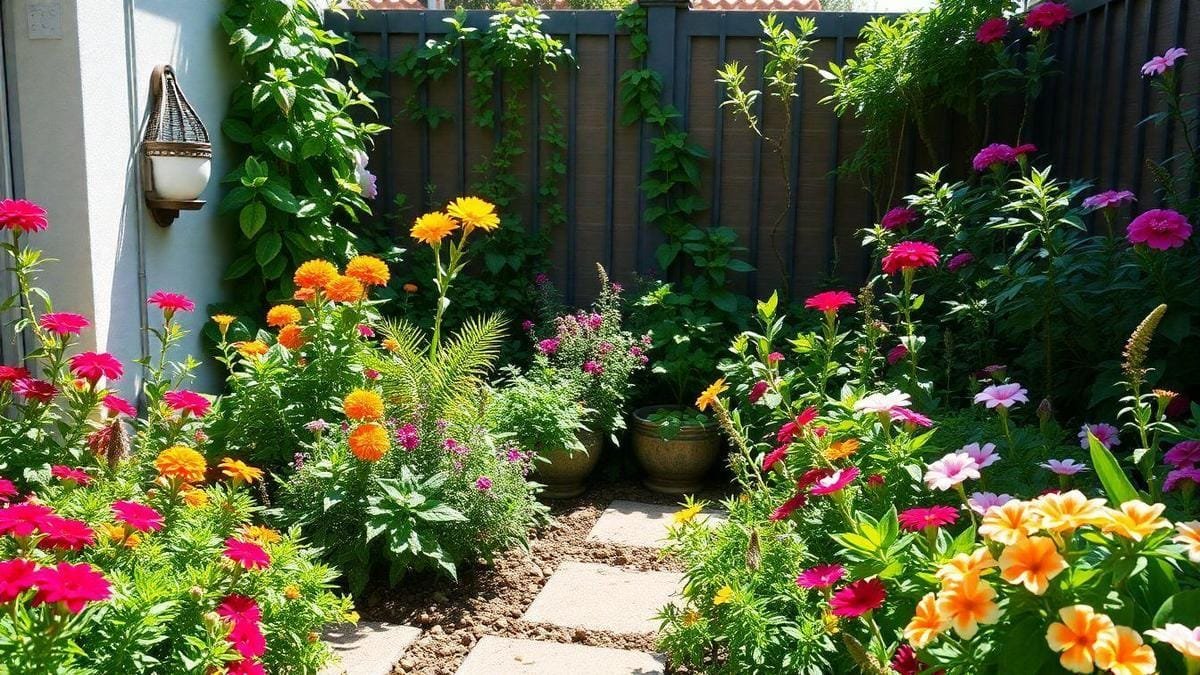 Irrigação Eficiente em Jardins Pequenos