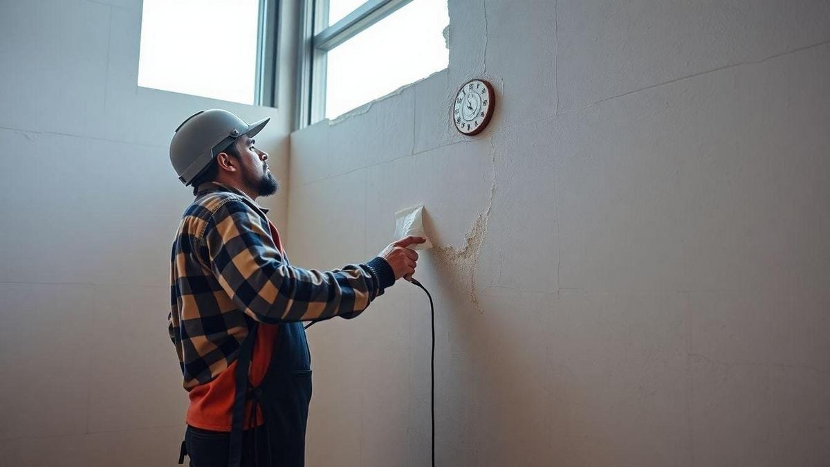 Manutenção de Paredes de Gesso Acartonado