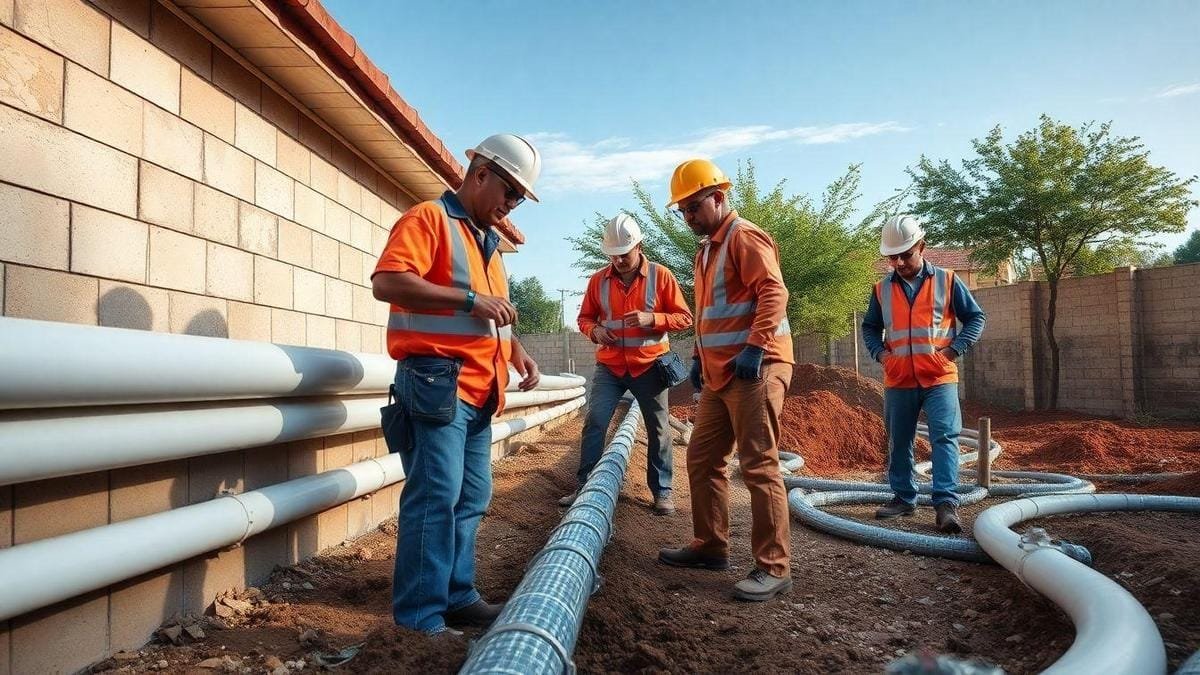 Materiais Necessários para a Instalação de Drenagem