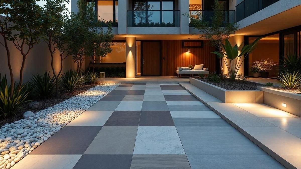 Materiais para Revestimento de Pisos Externos