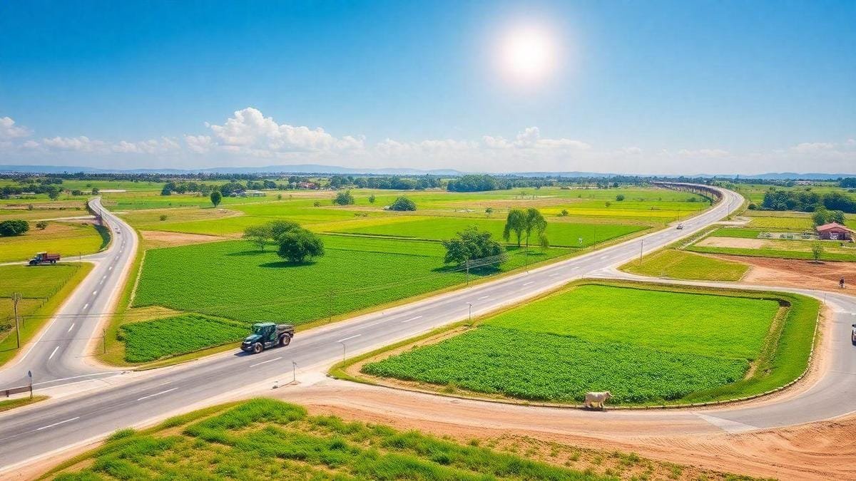 O papel das obras de infraestrutura na economia rural