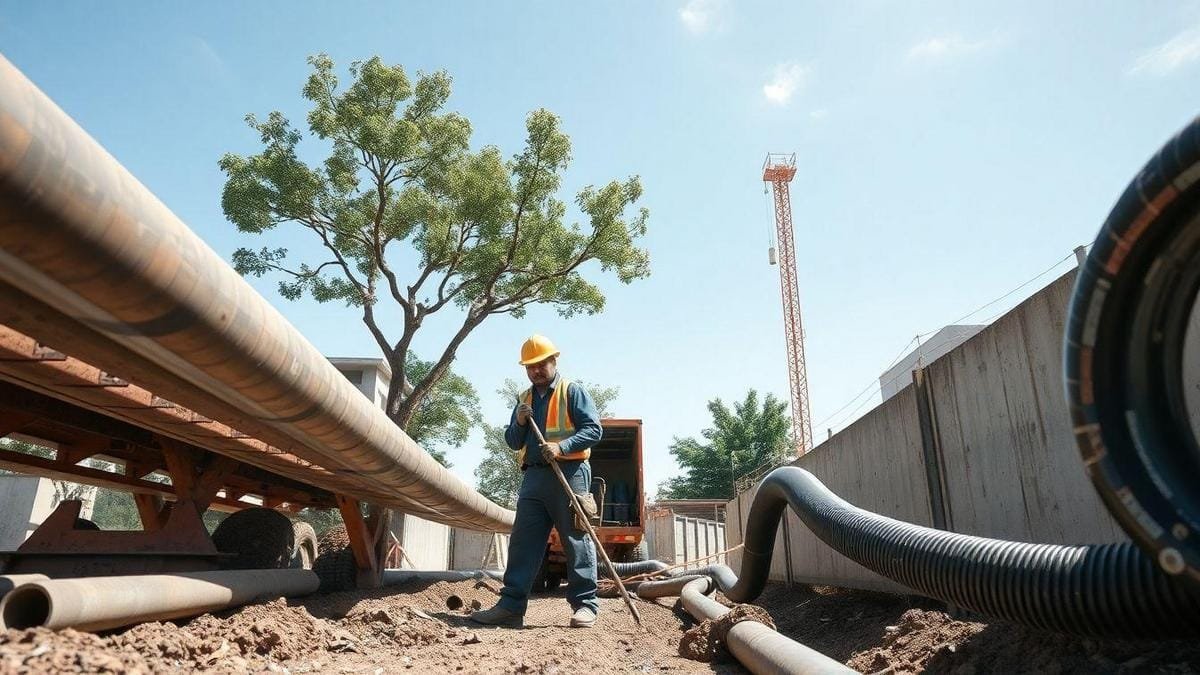 O que é a instalação de sistemas de drenagem?
