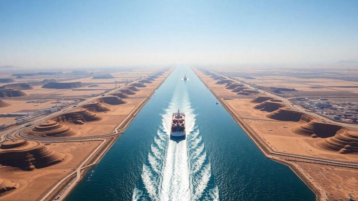 O que é o Canal Suez?