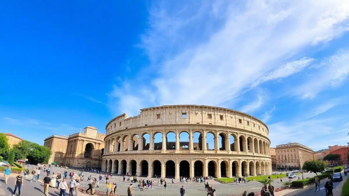 O turismo e o Coliseu